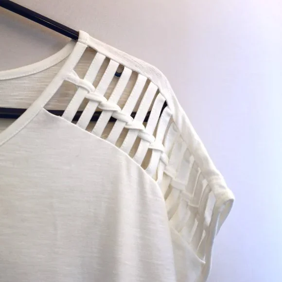 Christopher & Banks White Blouse - Picture 2 of 4